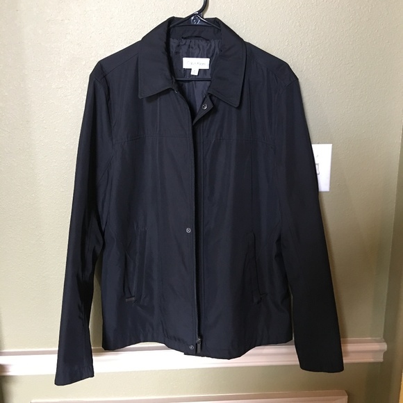 calvin klein coach jacket